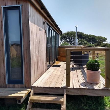 Cleeves Cabins Ailsa Luxury Lodge With Hot Tub Dalry  Luaran gambar