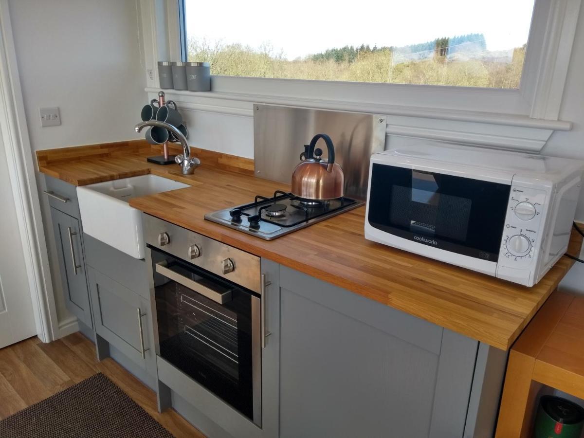 Cleeves Cabins Ailsa Luxury Lodge With Hot Tub Dalry  Luaran gambar