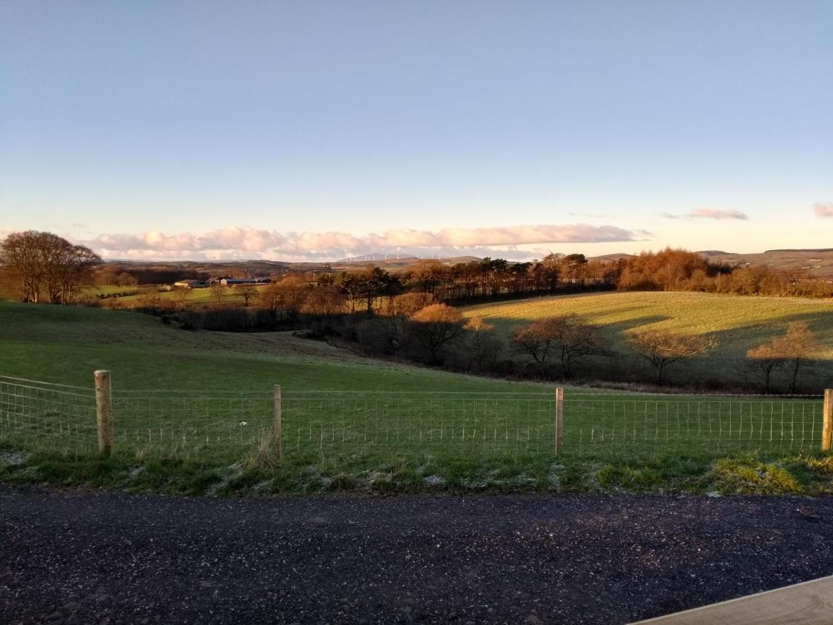 Cleeves Cabins Ailsa Luxury Lodge With Hot Tub Dalry  Luaran gambar